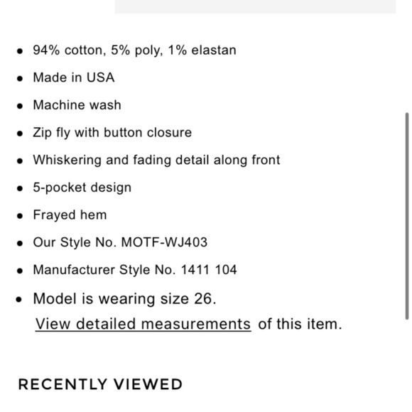 MOTHER HIGH WAISTED LOOKER ANKLE FRAY IN LAST CALL SZ 27 - Picture 8 of 16